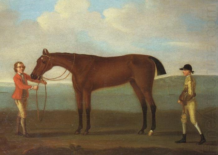 Francis Sartorius Molly Long Legs With Jockey and Groom china oil painting image